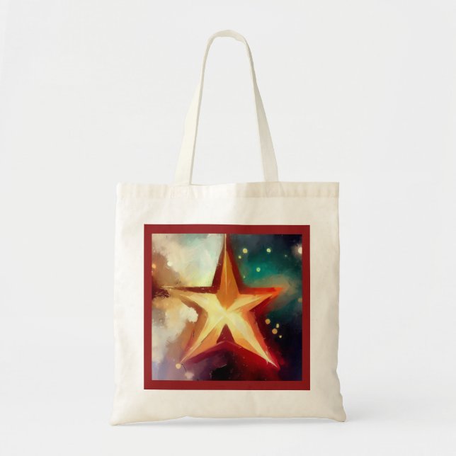 Christmas Star 3 Tote Bag (Front)