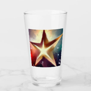 Christmas Star 4 Glass