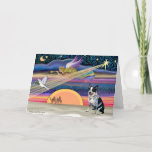 Christmas Star - Australian Cattle Dog Holiday Card