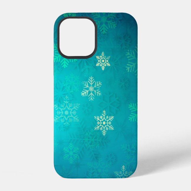 Christmas star background backdrop iPhone case (Back)