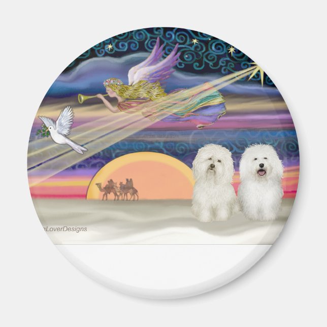 Christmas Star - Bolognese (two) Magnet (Front)