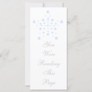 Christmas Star Bookmark Template