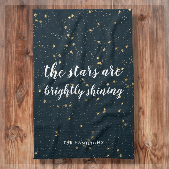 Christmas Star | Brightly Shining  Tea Towel (Creator Uploaded)