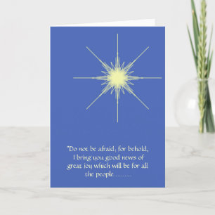 Christmas Star card