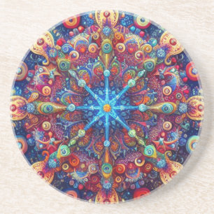 CHRISTMAS STAR COASTER