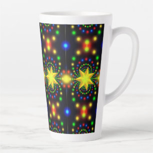 Christmas Star Fractal Design-29440 Latte Mug