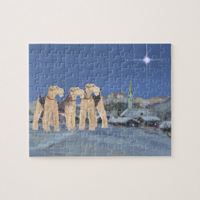 Christmas Star Jigsaw Puzzle (Horizontal)