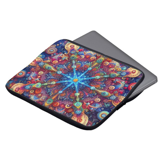 CHRISTMAS STAR LAPTOP SLEEVE (Front Top)