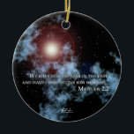 Christmas Star Ornament<br><div class="desc">Not just for Christmas,  our Scuba Diving and inspirational ornaments make great gifts for all your scuba diving family and friends. Put your own special greeting on the back,  or change a greeting on the front. Just click he customise button when ordering.</div>