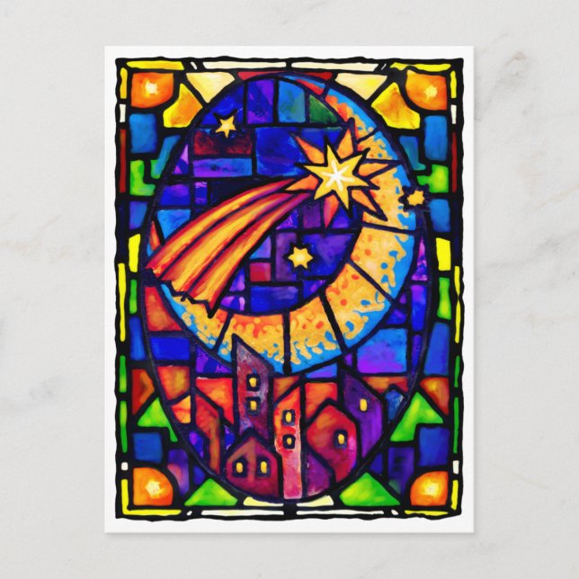 Christmas Star Postcard (Front)