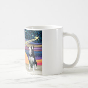 Christmas Star - Siberian Husky 1 Coffee Mug