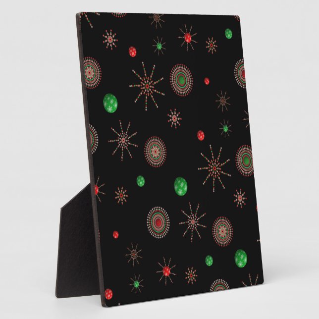 Christmas Starburst Plaque (Side)