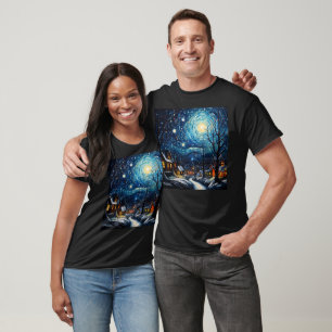 Christmas Starry Night T-Shirt