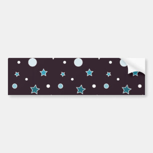 Christmas Stars Bumper Sticker