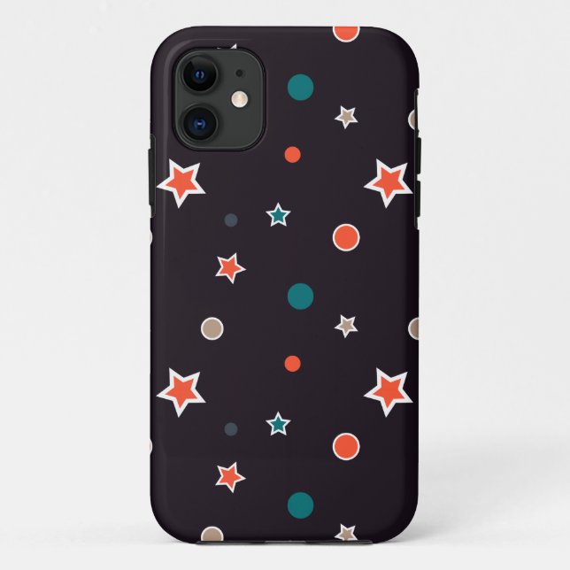 Christmas Stars Case-Mate iPhone Case (Back)