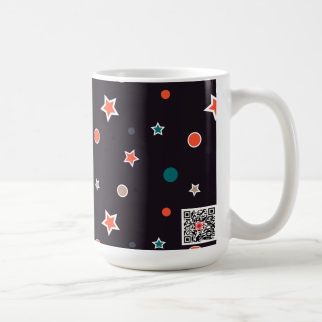 Christmas Stars Coffee Mug (Right)