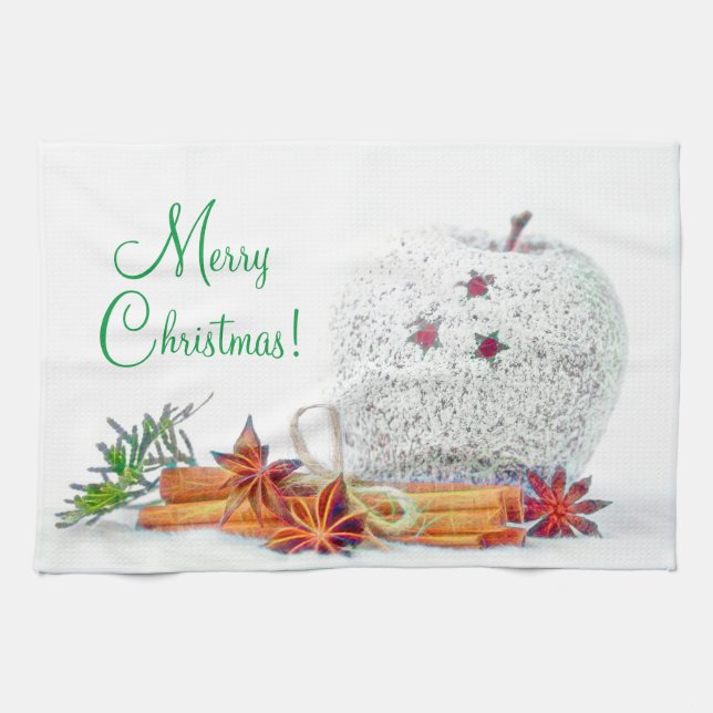 Christmas Stars Kitchen Towel (Horizontal)