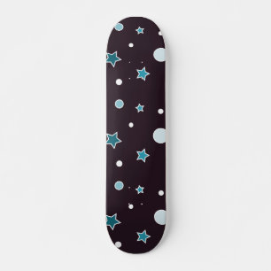 Christmas Stars Skateboard