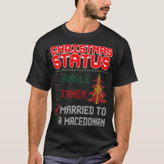 Christmas Status Married Macedonian Ugly Sweater