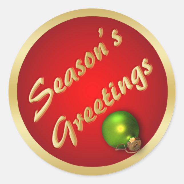 Christmas Sticker (Front)