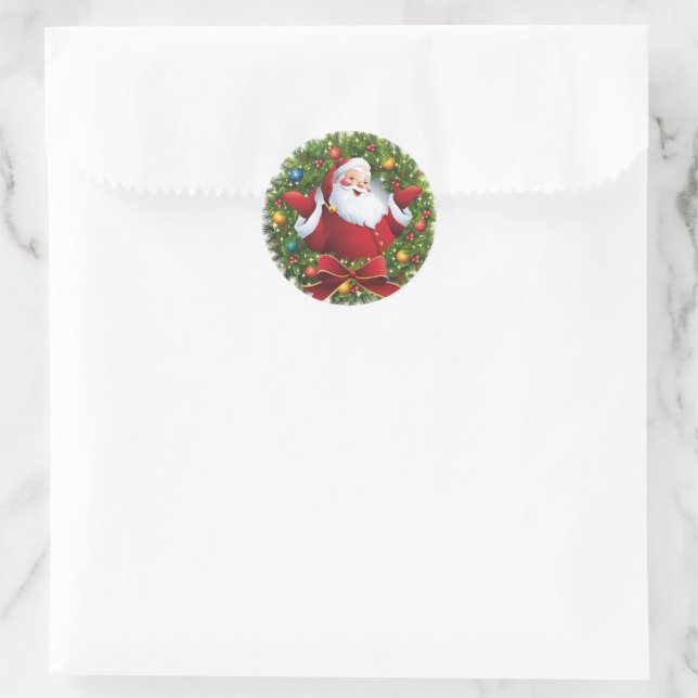 Christmas sticker   (Bag)