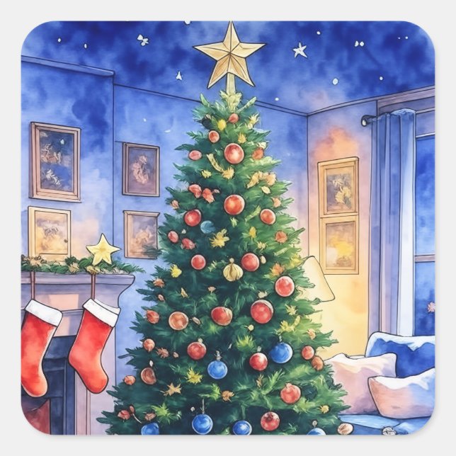 Christmas Sticker (Front)