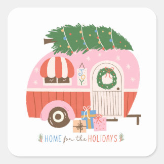 Christmas Sticker for Greeting Cards & Gift Wrap