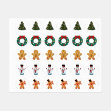 christmas sticker pack,bundle