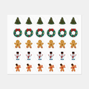 christmas sticker pack,bundle