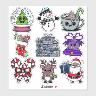Christmas Sticker Pack for Kids – Festive, Holiday