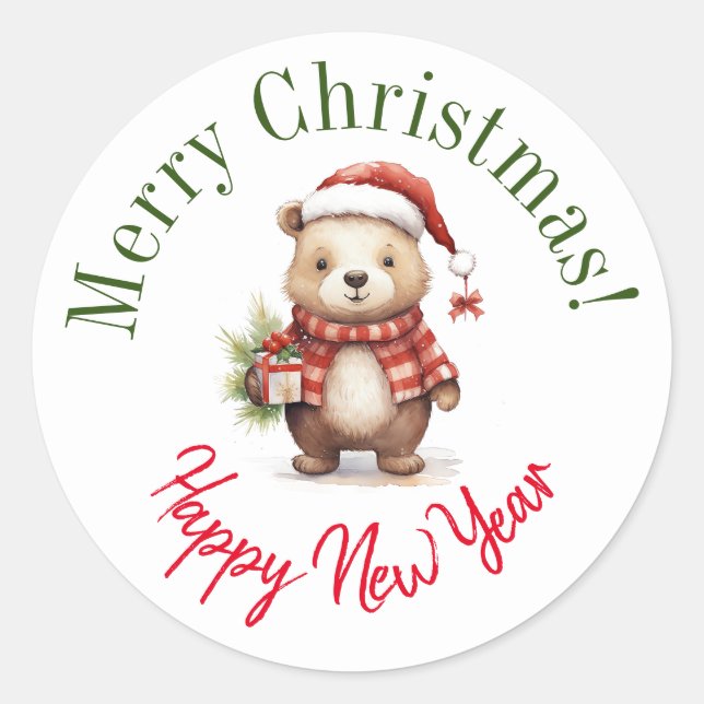 Christmas stickers (Front)
