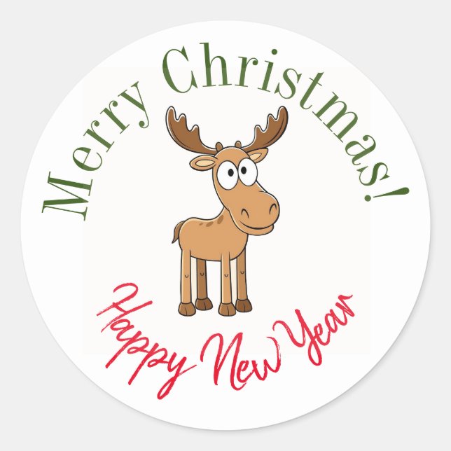 Christmas stickers (Front)