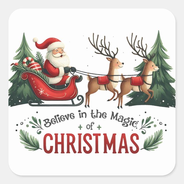Christmas  Stickers (Front)