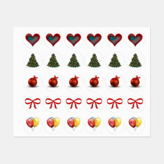 Christmas stickers