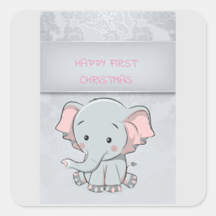 CHRISTMAS STICKERS FOR HAPPY FIRST CHRISTMAS