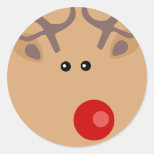 Christmas Stickers Reindeer