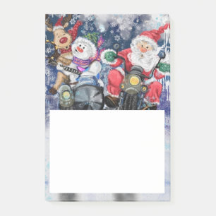 Christmas Sticky Notes Happy Christmas Friends