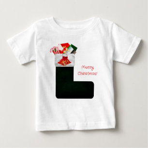Christmas Stocking Baby T-Shirt