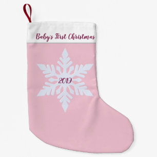 Christmas Stocking-Baby's First Christmas Small Christmas Stocking