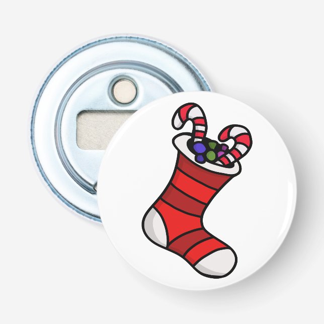 Christmas stocking bottle opener (Front)