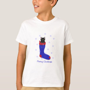 Christmas Stocking Cat, Meowy Christmas, shirts