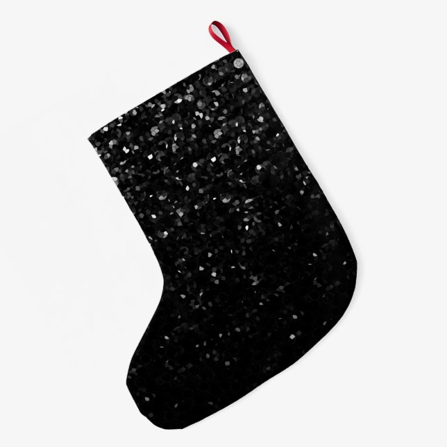 Christmas Stocking Crystal Bling Strass (Back (Hanging))