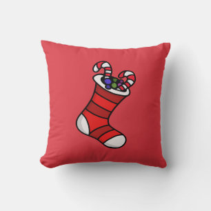 Christmas stocking cushion