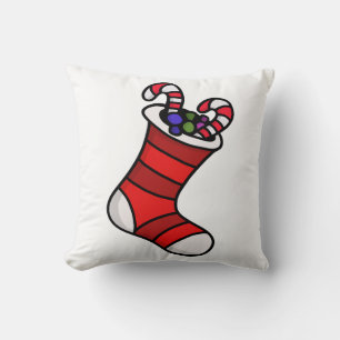 Christmas stocking cushion