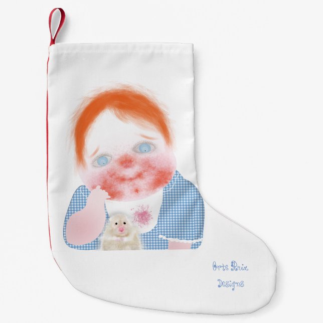Christmas stocking cute baby (Front)