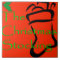 Christmas Stocking logo tile/trivet