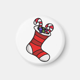 Christmas stocking magnet