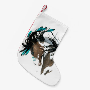 Christmas Stocking Majestic Horses by Bihrle