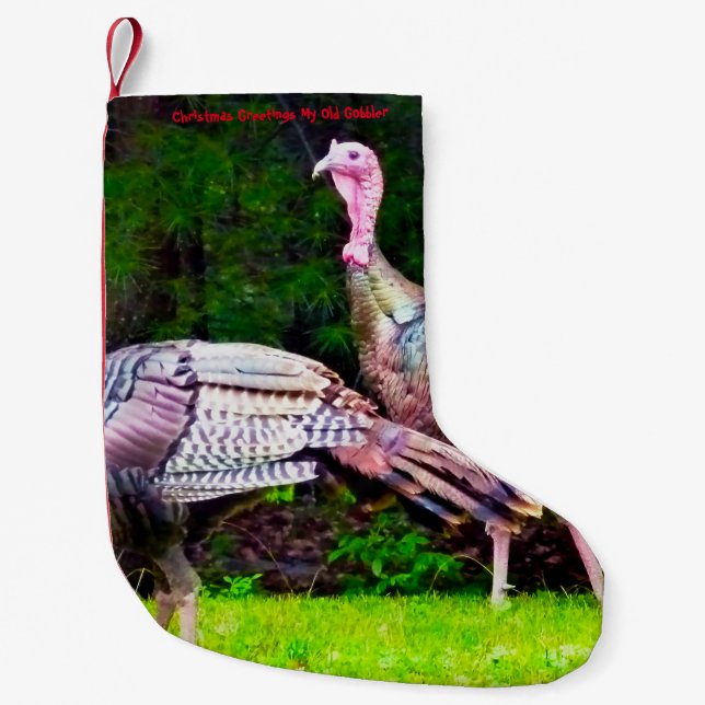 Christmas Stocking My Old Gobbler (Front)