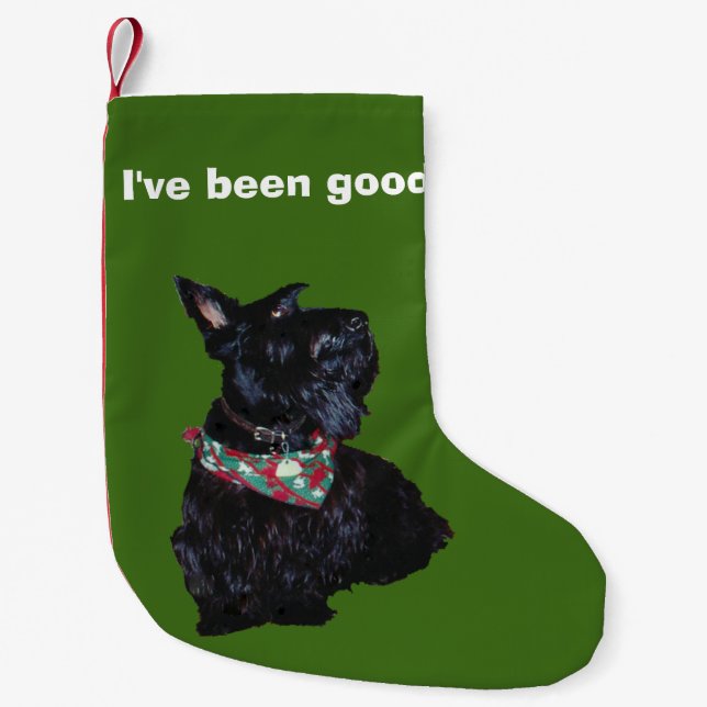 Christmas Stocking of Scottish Terrier (Front)